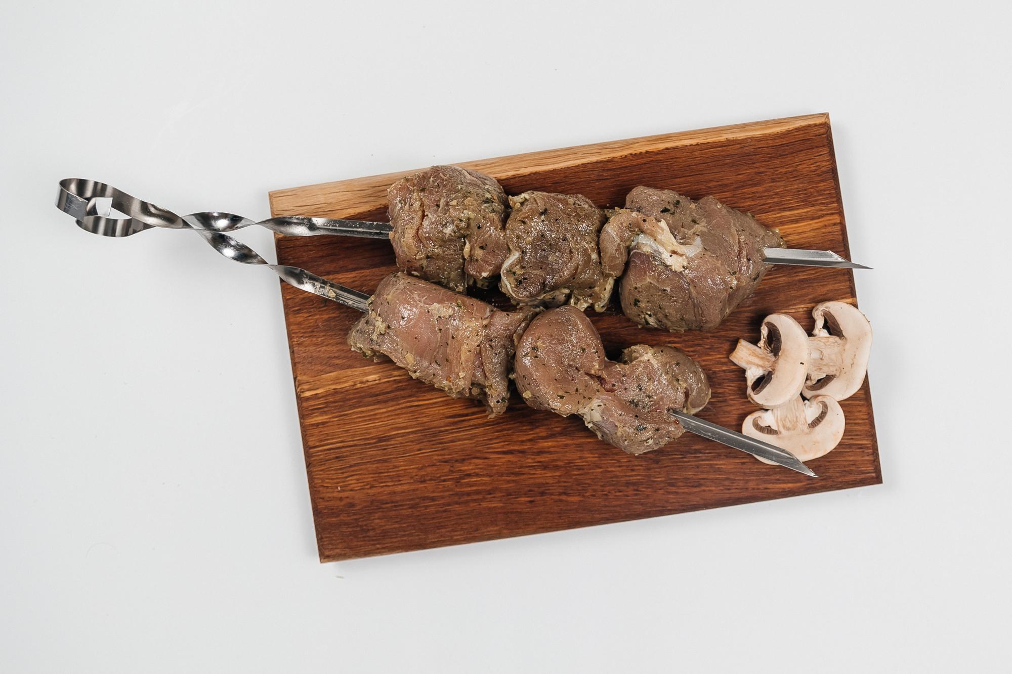 вырезка чеснок