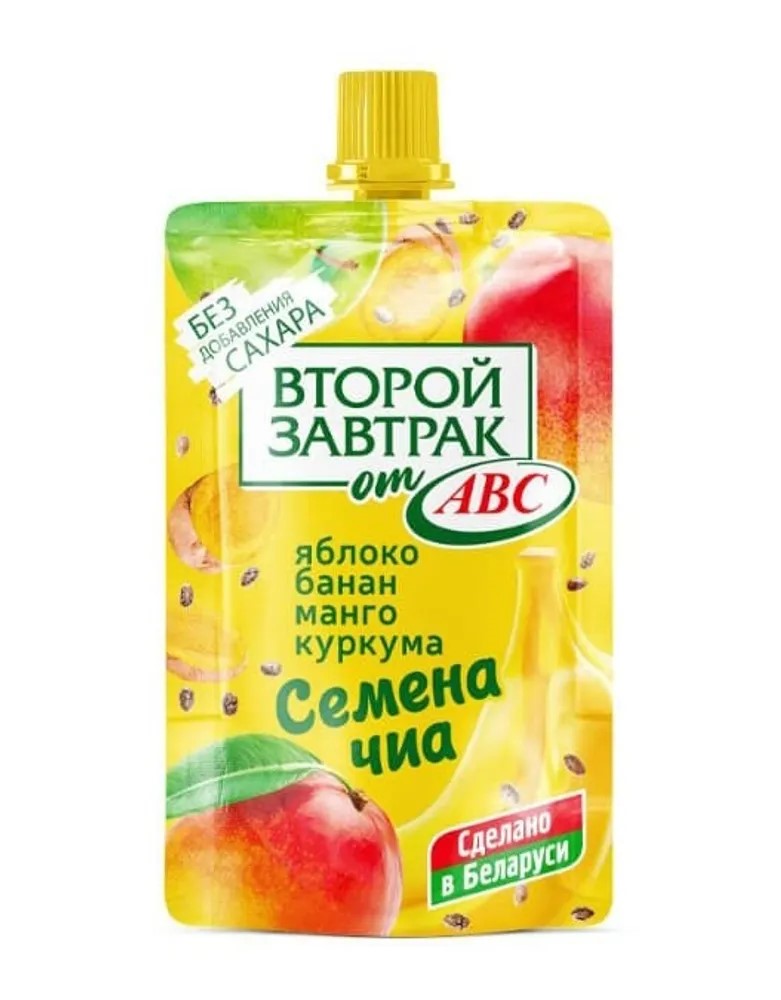 Десерт_фруктовый_Второй_завтрак_от_АВС_Яблоко__банан__манго_с_семенами_чиа_и_куркумой_200г._АВС