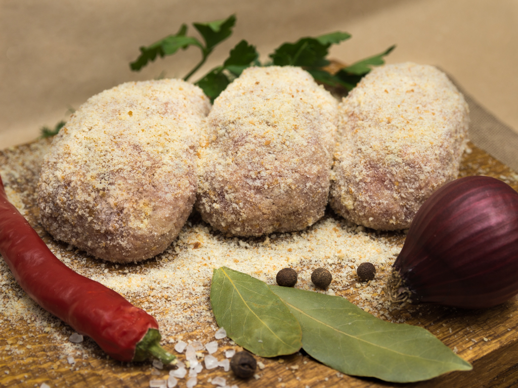 Котлета Нежность куриная с сыром и ветчиной