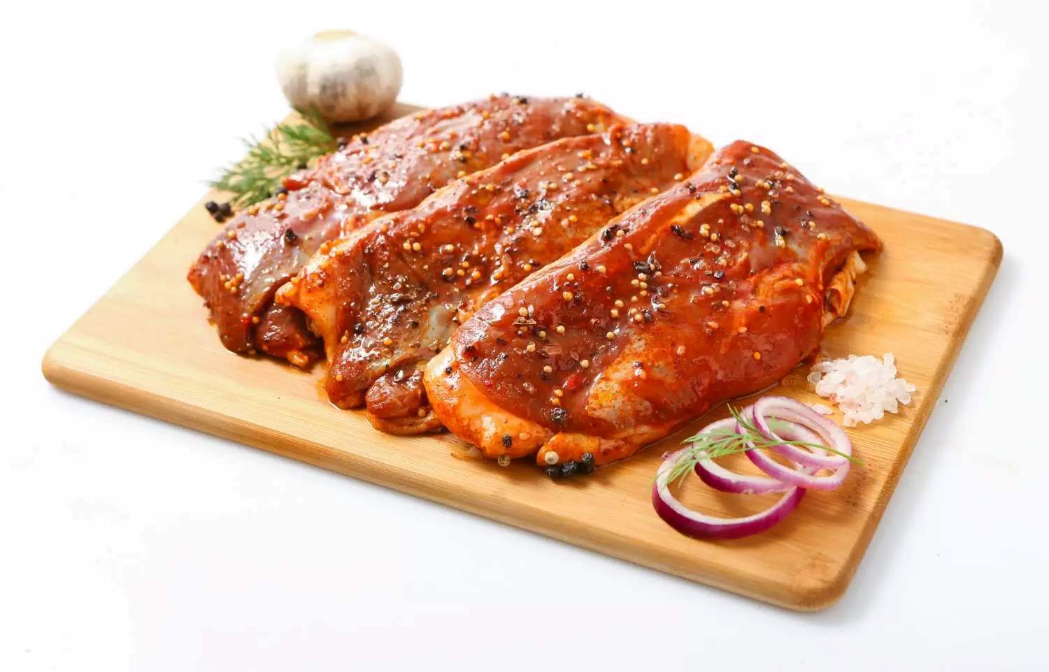 Шницель в грузинском маринаде