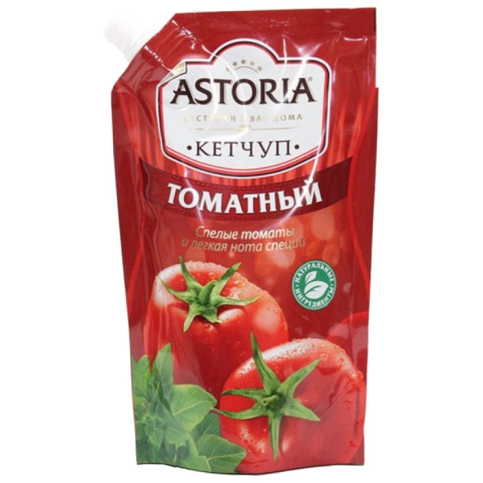 Кетчуп Астория Томатный 330гр.