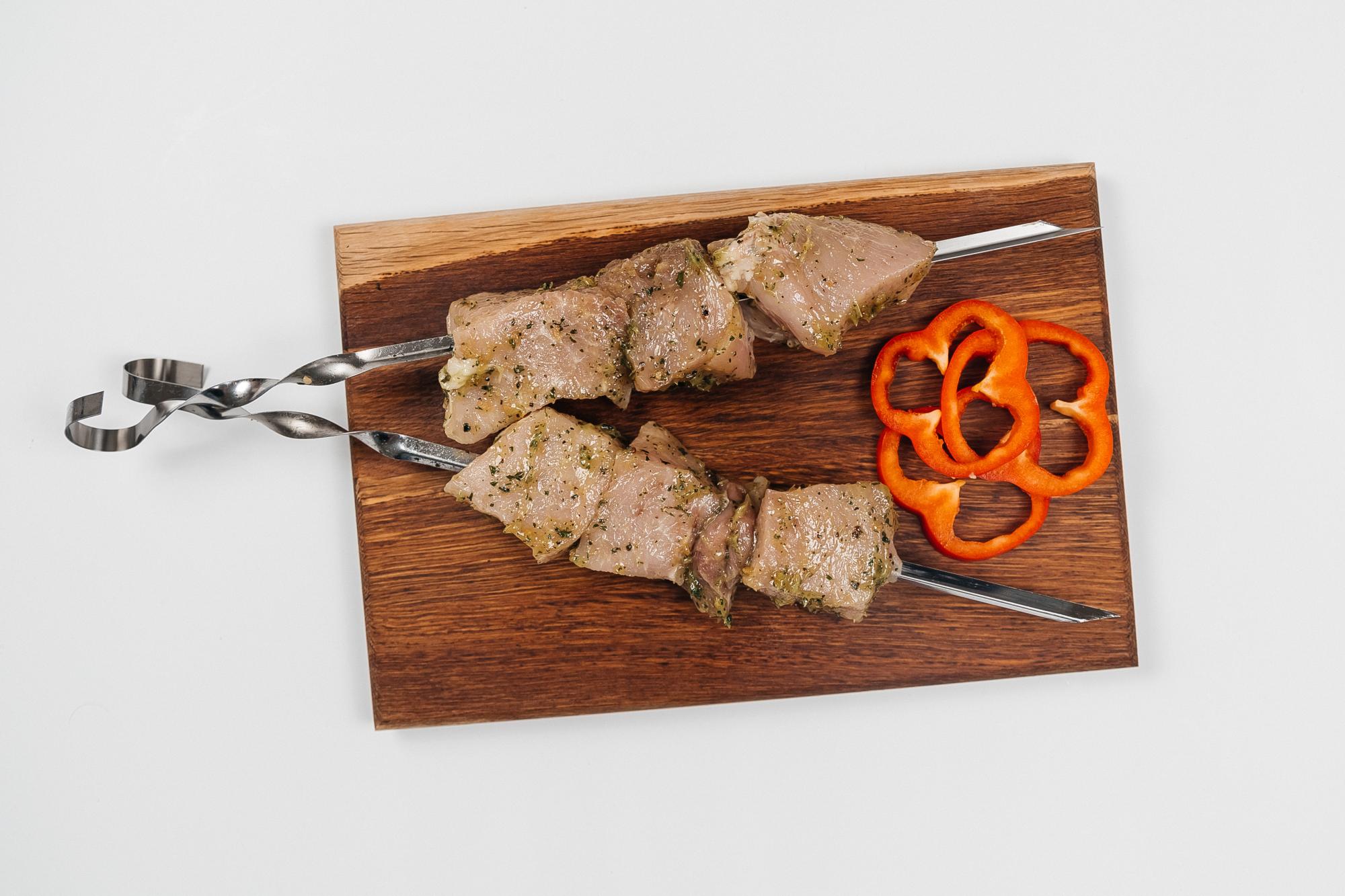 филе куриное в чесночном мар