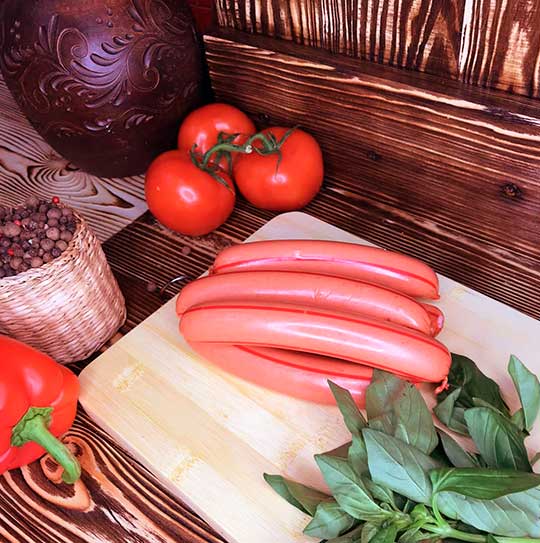 сосиски молочные