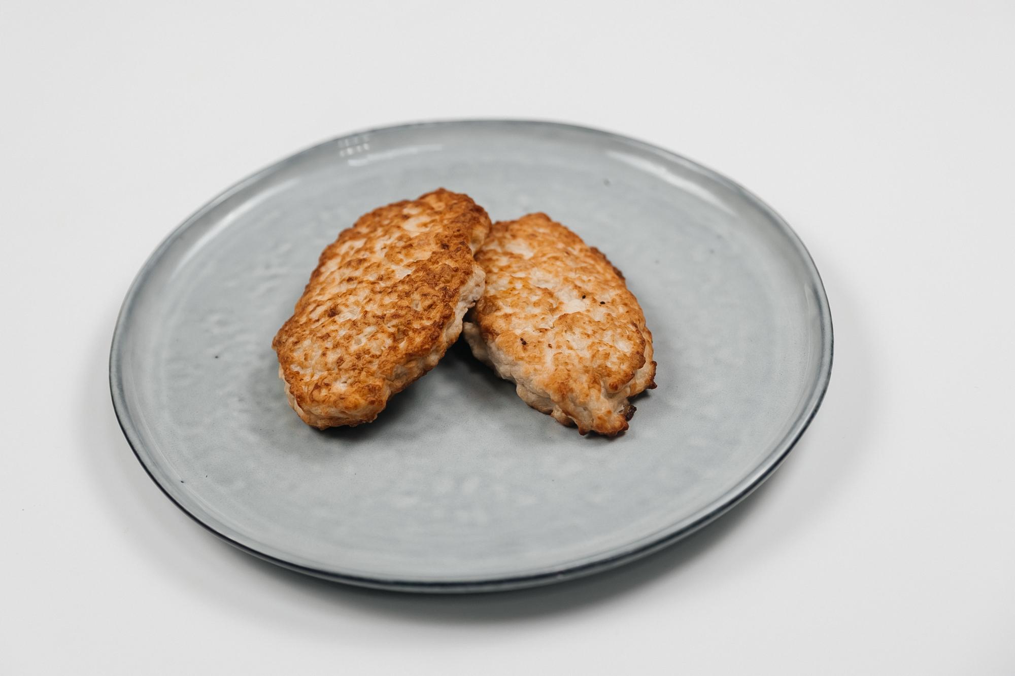 рубленые куриные оладьи