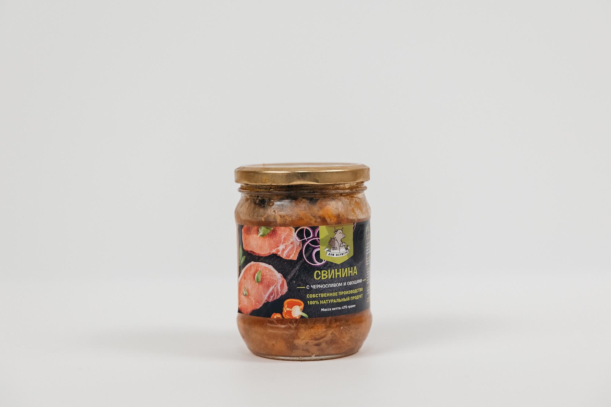 свинина с черн туш